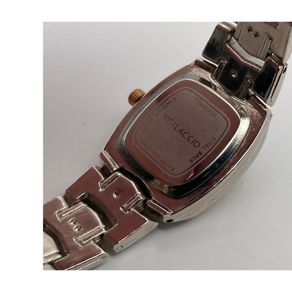 Stylish Vellaccio Women's Quartz Watch 23mm Gold and Silver Tones - New Battery - Picture 4 of 9